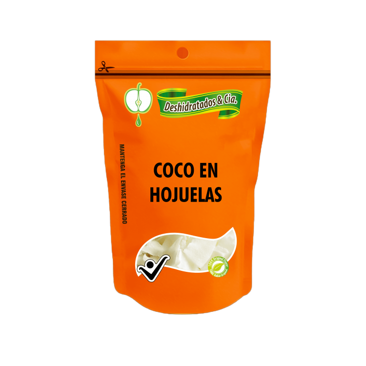 Coco en Hojuelas Deshidratados x Kilo