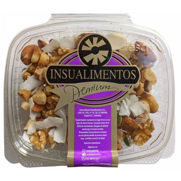 Keto Mix Nogal Insualimentos Premium x200g